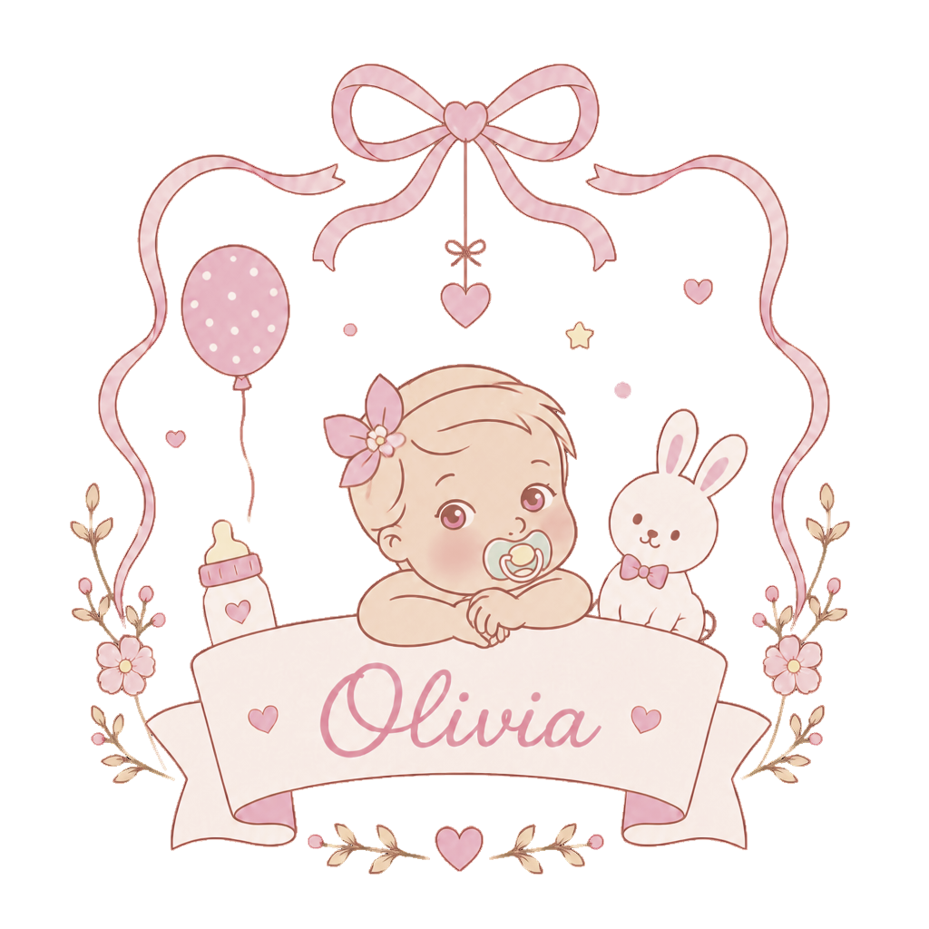 Illustration zum Babynamen